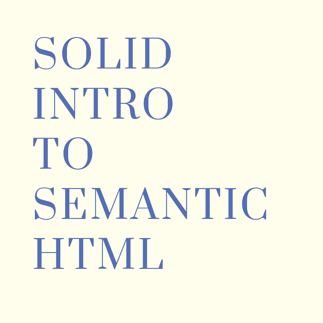 intro-semantic-html